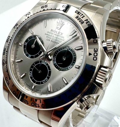 Rolex Daytona 126509 White Gold Silver Dial Unworn 2023