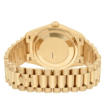 Rolex Day-date 36 36mm Yellow Gold Carnelian Roman Diamond Dial 128238 Presidential