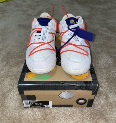 Nike Sb Dunk Low Off-white Lot 13 Of 50