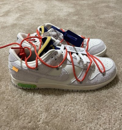 Nike Sb Dunk Low Off-white Lot 13 Of 50