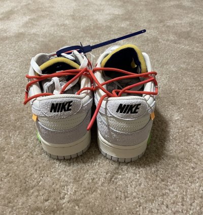 Nike Sb Dunk Low Off-white Lot 13 Of 50