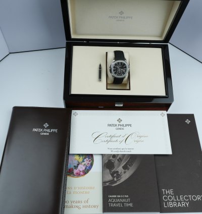 Patek Philippe Aquanaut Travel Time 5164a-001 Discontinued