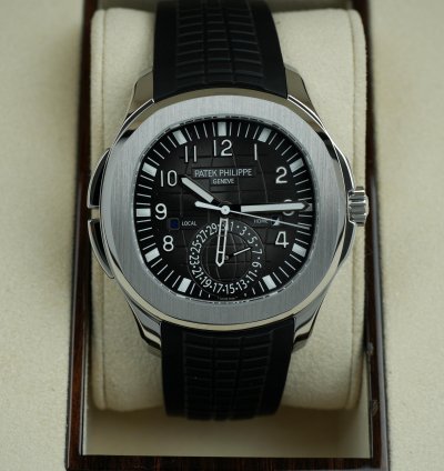 Patek Philippe Aquanaut Travel Time 5164a-001 Discontinued