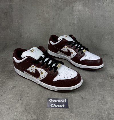 Nike Sb Dunk Low Og Supreme Stars Barkroot Brown