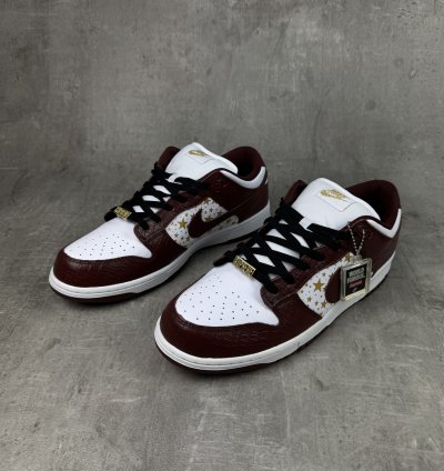 Nike Sb Dunk Low Og Supreme Stars Barkroot Brown