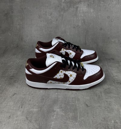 Nike Sb Dunk Low Og Supreme Stars Barkroot Brown