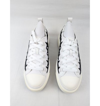 O1rshd1 3 Stars Court Low-top Sneakers In White Black