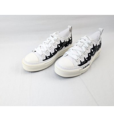 O1rshd1 3 Stars Court Low-top Sneakers In White Black