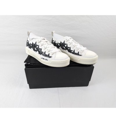 O1rshd1 3 Stars Court Low-top Sneakers In White Black