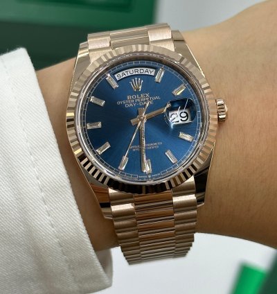 Rolex Day-date 36 Blue