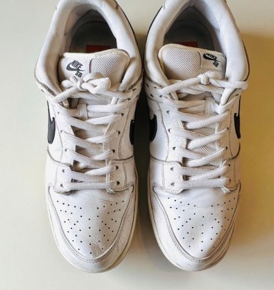 Nike Sb Dunk Low Orange Label White