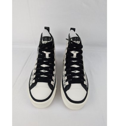 O1rshd1 Bandana Ma Court Hi Top Sneakers In White Black
