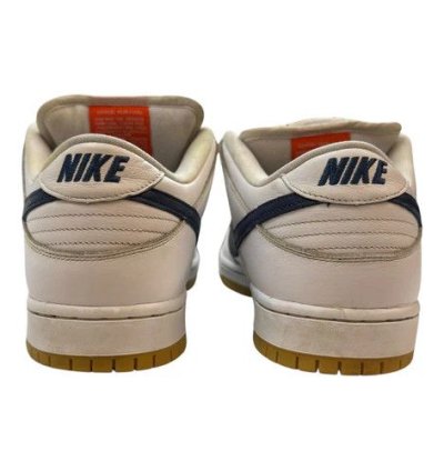 Nike Sb Dunk Low Orange Label White Navy