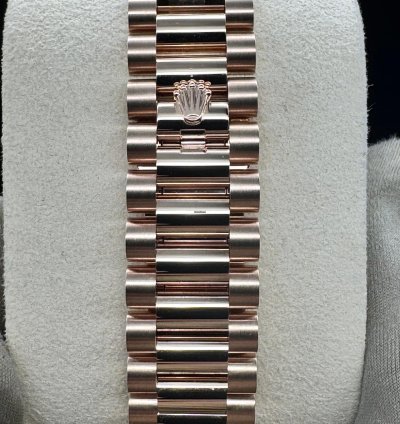 Rolex Day-date 36 Blue-green Diamond Baguette Dial Unworn