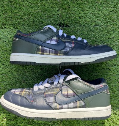 Nike Sb Dunk Low Plaid women Size 7