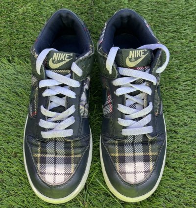 Nike Sb Dunk Low Plaid women Size 7