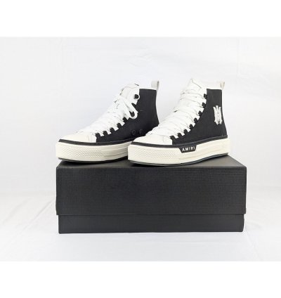O1rshd1 Ma Court Hi Top Sneakers In Black White