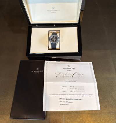 Patek Philippe Aquanaut Travel Time Aquanaut Travel Time Full Set