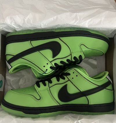 Nike Sb Dunk Low Powerpuff Girls Buttercup