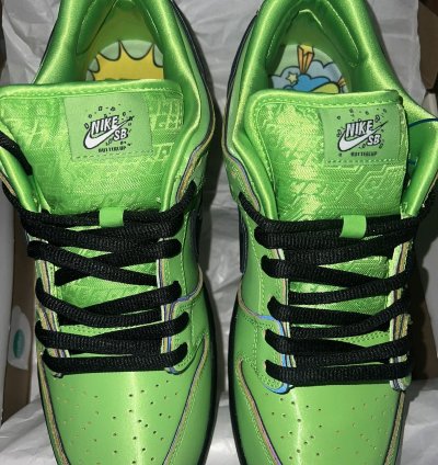 Nike Sb Dunk Low Powerpuff Girls Buttercup