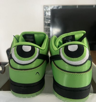 Nike Sb Dunk Low Powerpuff Girls Buttercup