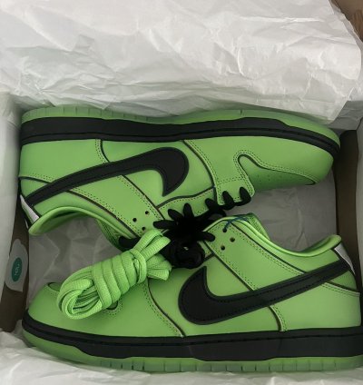 Nike Sb Dunk Low Powerpuff Girls Buttercup