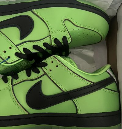 Nike Sb Dunk Low Powerpuff Girls Buttercup