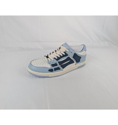 O1rshd1 Skeleton Top Low Sneakers In Baby Blue White