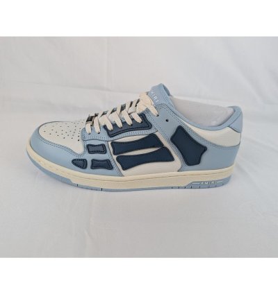 O1rshd1 Skeleton Top Low Sneakers In Baby Blue White