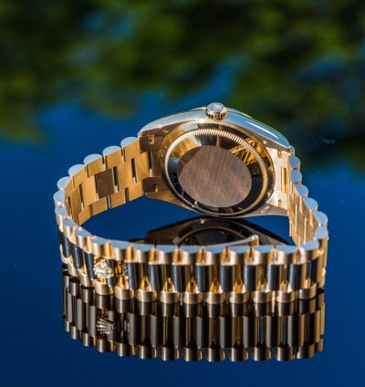 Rolex Day-date 36 Carnelian Diamond Set Dial - 128238