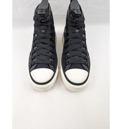 O1rshd1 Stars Court Hi-top Sneakers In Black White