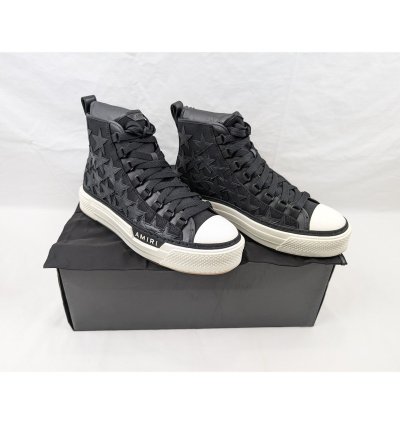 O1rshd1 Stars Court Hi-top Sneakers In Black White