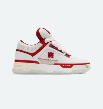 O1s1wg110325 Ma-1 Low-top Sneakers In White Red