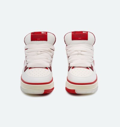 O1s1wg110325 Ma-1 Low-top Sneakers In White Red