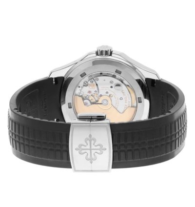 Patek Philippe Aquanaut Travel-time Steel Black Dial Watch 5164a-001 Box Papers