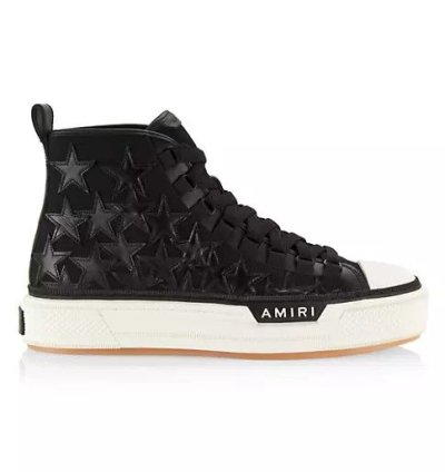 O1w1db11224 Stars High-top Sneakers In Black White