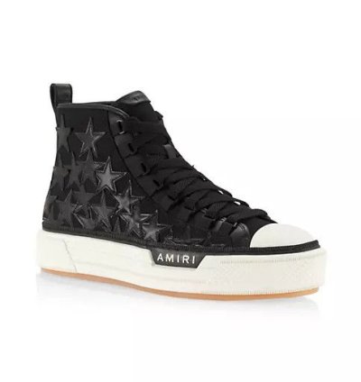 O1w1db11224 Stars High-top Sneakers In Black White