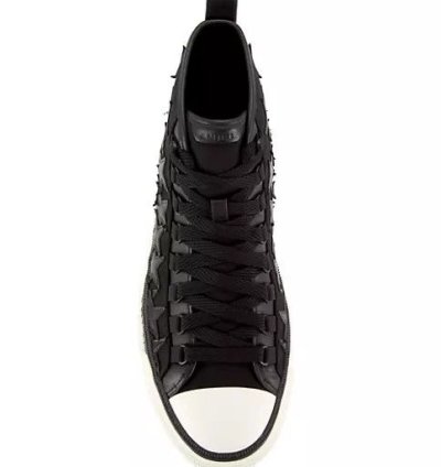 O1w1db11224 Stars High-top Sneakers In Black White