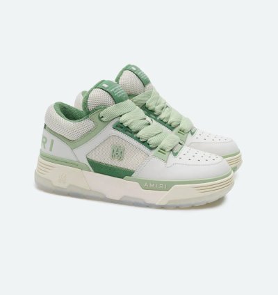 Oc11z0225 Ma-1 Low-top Sneakers In Green White