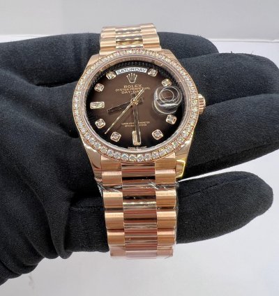 Rolex Day-date 36 Diamond Bezel