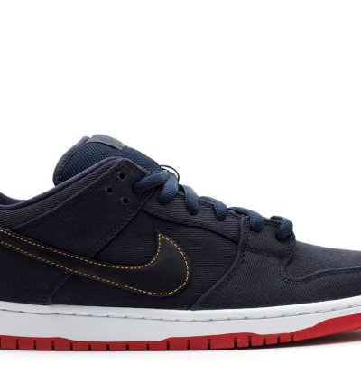 Nike Sb Dunk Low Premium Levi Navy Denim - 573901 447