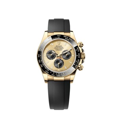 Rolex Daytona 126518ln Yellow Gold Champagne Black Dial 2024