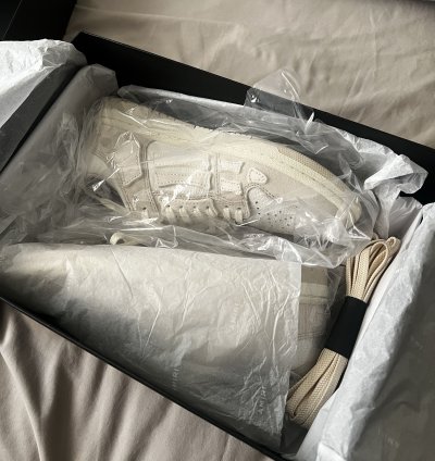 Off-white Amiri Skel Leather Low-top Sneakers