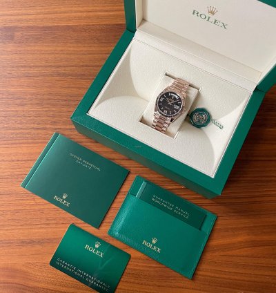 Rolex Day-date 36 Eisenkiesel Dial 36mm 128235-0041