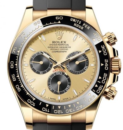 Rolex Daytona 126518ln Yellow Gold Oysterflex Champagne Yml Dial Unworn 2024