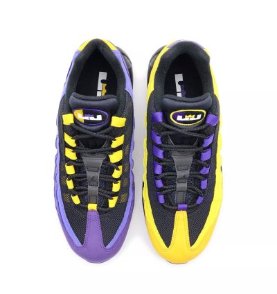 Nike Air Max 95 Nrg Lebron Lakers Amarillo Court Purple Cz3624-001