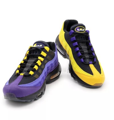 Nike Air Max 95 Nrg Lebron Lakers Amarillo Court Purple Cz3624-001