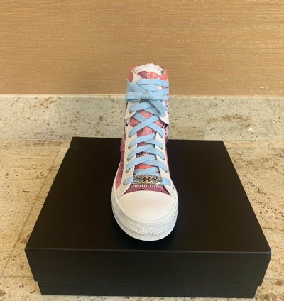 Reconstructed Bandana High Top
