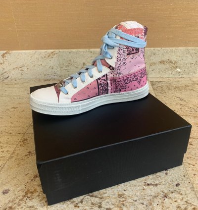 Reconstructed Bandana High Top