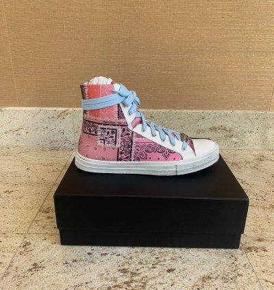 Reconstructed Bandana High Top